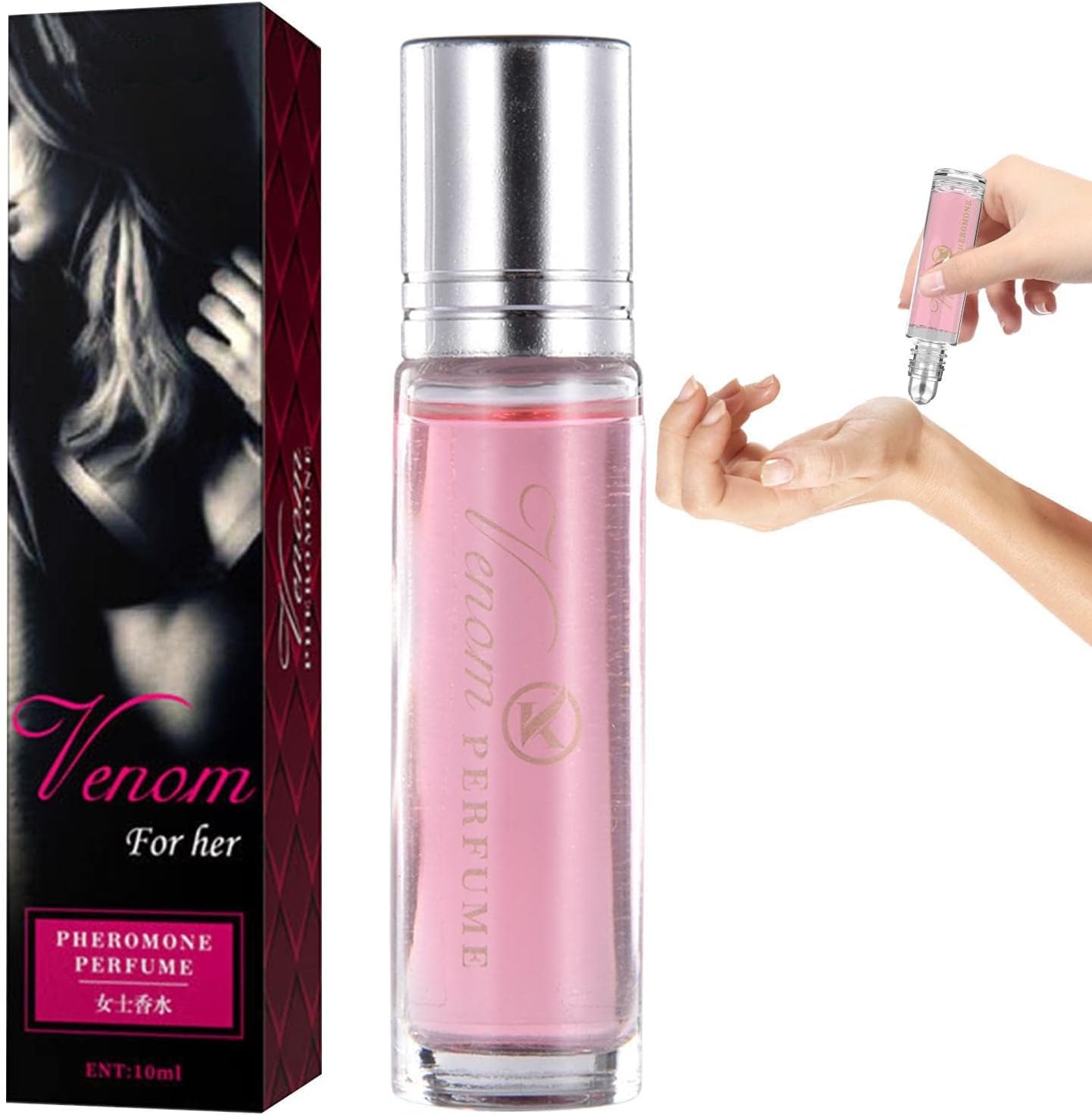 Eau de Cologne parfumée aux huiles essentielles infusées de phéromones,