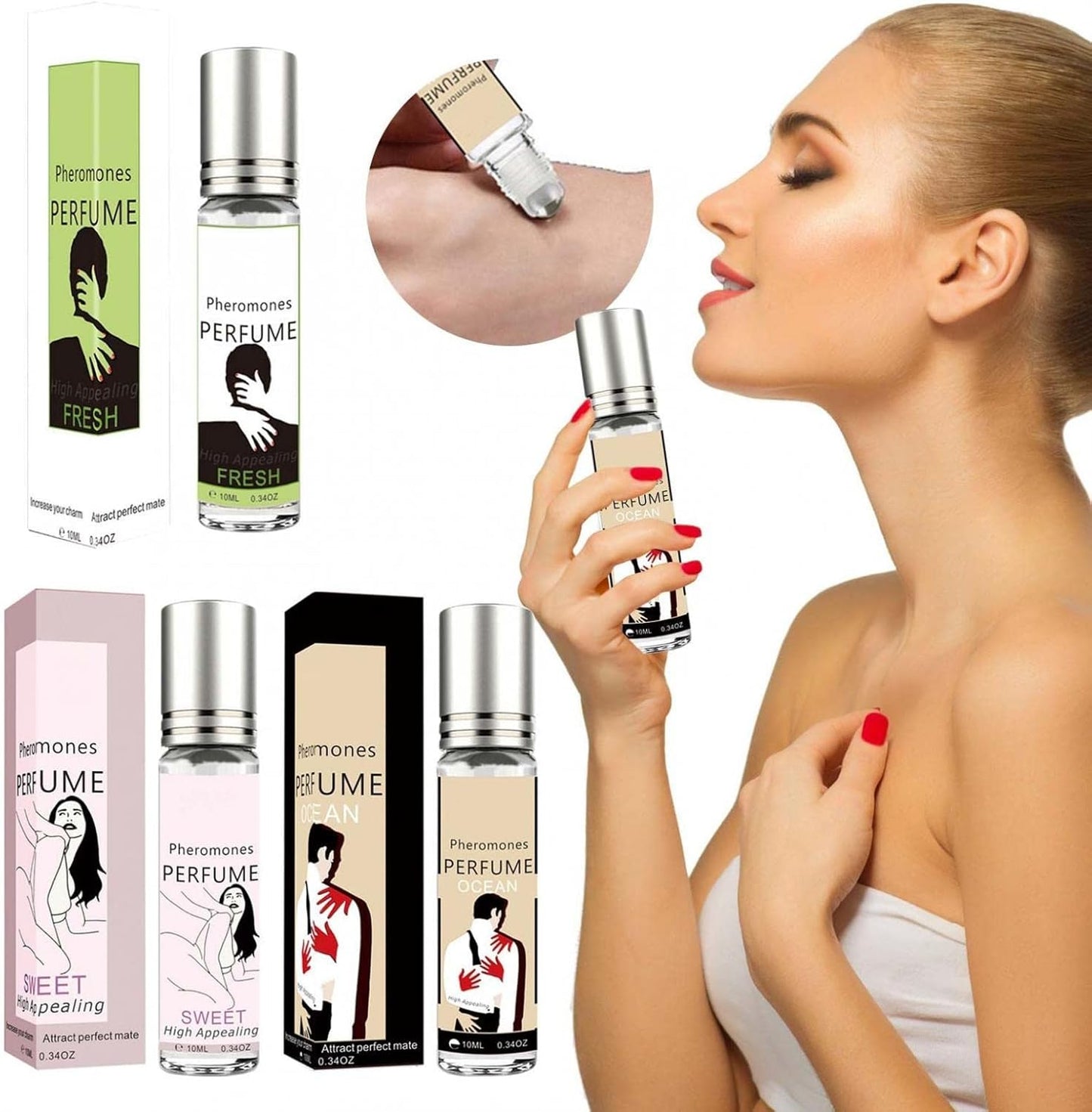 Phéromones Parfum frais et doux de l'océan 10