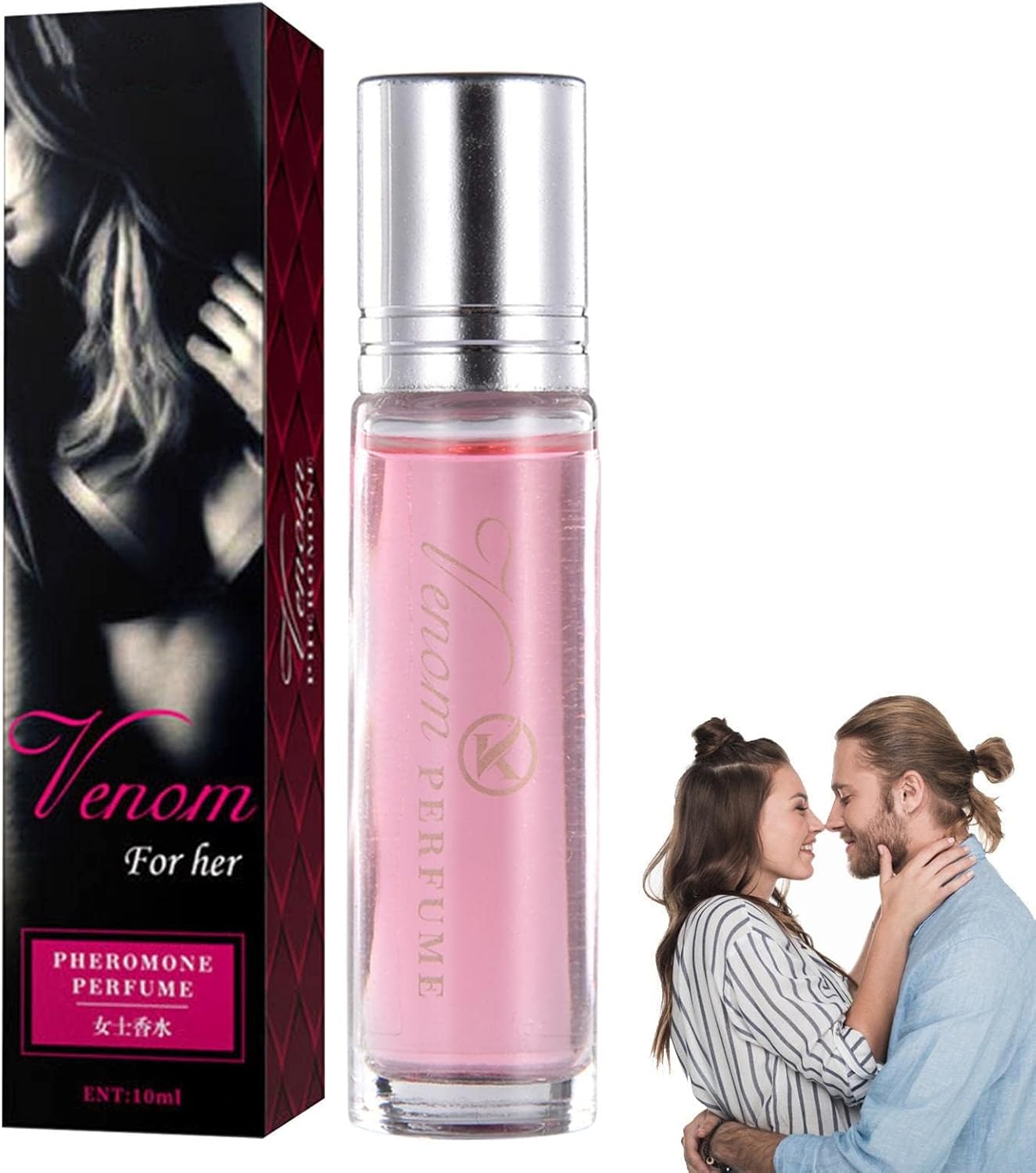 Eau de Cologne parfumée aux huiles essentielles infusées de phéromones,