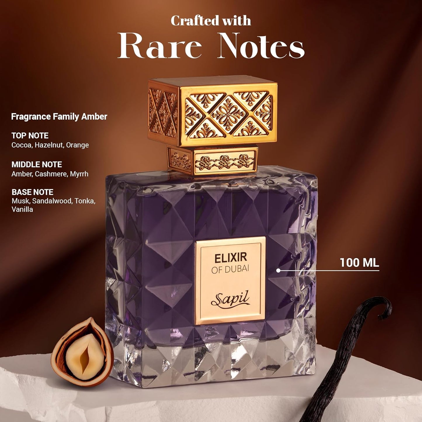 Sapil Elixir De Dubaï Eau De Parfum 100ml